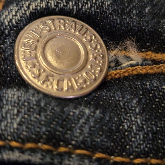 Vintage Levi's 512 Jeans Women's 6 (28x26) Dark Wash Denim Slim Fit Tapered Leg - Picture 4 of 14